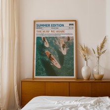 Trend Sörf Posteri: Eski Plaj Gazetesi ( & )
