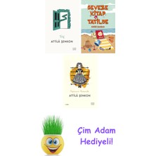 Attila Şenkon 3 Kitap Seti + Çim Adam Hediye