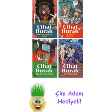 Cihat Burak 4 Kitap Seti + Çim Adam Hediye