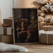 Rahat Vintage Noel Duvar Sanatı