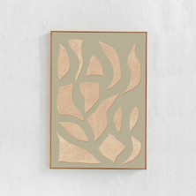 Adaçayı Yeşili Ev Dekorasyonu: Duvar Sanatı, Çağdaş