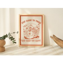 Mutfak Duvar Baskısı, Retro Meyve Illüstrasyonu, Vintage Su Isıtıcısı 70'ler Poster, Yemek Duvar Dekoru, Büyük Sanat Baskısı, 30'lar