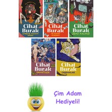 Cihat Burak 5 Kitap Seti + Çim Adam Hediye