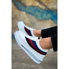 ZRC171 - Air Taban Bağcıklı Erkek Spor Ayakkabı Beyaz