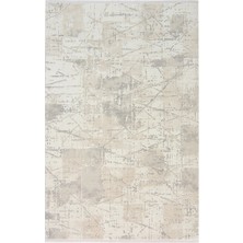 Aren Halı Brembio Modern Krem Polyester Makine Halısı