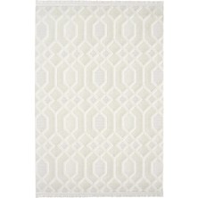 Aren Halı Urzy Modern Krem Polyester Makine Halısı