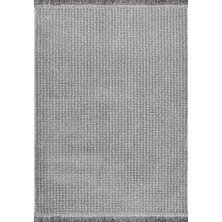 Aren Halı Deliceto Modern Gri Dtex Soft Kaydırmaz Tabanlı Makine Halısı