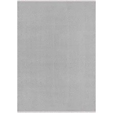 Aren Halı Bernuy Modern Gri Polyester Kaydırmaz Tabanlı Makine Halısı