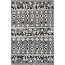 Aren Halı Pedro Modern Gri Polyester Makine Halısı