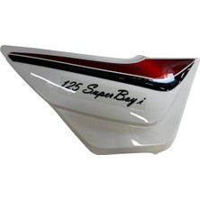 Mondial Süperboy 125 I Sağ Akü Kapagı Beyaz Orjinal