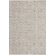 Aren Halı Dion Modern Krem Gri Desenli Polyester Makine Halısı