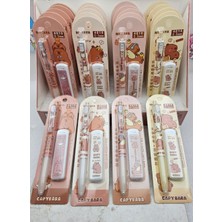 Capybara 0,5 Uçlu Lüx Kalem ve Uç Kutulu Paketli Okul Öncesi Sevimli Hediyelik 1 Adet