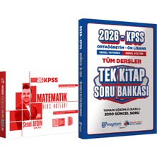 2026 Kpss Matematik Ders Notları - Ortaöğretim Ön Lisans Tek Kitap Soru
