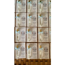 Isme Özel Hoşgeldin Atlı Karınca Tasarımlı Kolonya Bebek Hediyelik - 20 Adet - Kolonya Şişe