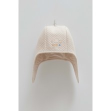 Good Vıbes Kulaklı Bebek Şapka - Caramell  - SPE2047 - Kahverengi - 1 - 3 Ay - SPE2047-KAHVERENGI-1 - 3 Ay Kahverengi