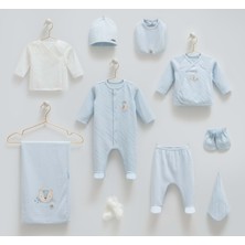 Good Baby 10LU Hastane Çıkışı - Caramell  - ZE2009 - Mavi - 0 - 3 Ay - ZE2009-MAVI-0 - 3 Ay Mavi