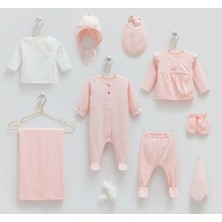 Tıny Lace 10LU Hastane Çıkışı - Caramell  - ZK1911 - Pembe - 0 - 3 Ay - ZK1911-PEMBE-0 - 3 Ay Pembe