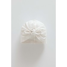 Tıny Lace Fiyonklu Bone - Caramell  - SPK1892 - Ekru - 9 - 12 Ay - SPK1892-EKRU-9 - 12 Ay Ekru