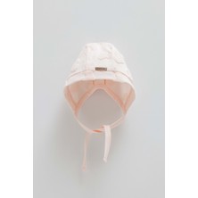 Cute Dream Gırls Bağcıklı Şapka - Caramell  - SPK2014 - Pembe - 0 - 1 Ay0 - 1 Ay - SPK2014-P-0 - 1 Ay0 - 1 Ay Pembe