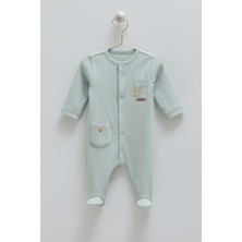 Hello Forest Cep Detaylı Çıtçıtlı Tulum - Caramell  - TE1951 - Yeşil - 0 - 1 Ay0 - 1 Ay - TE1951-YE-0 - 1 Ay0 - 1 Ay Yeşil
