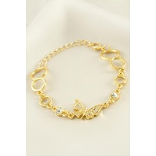 Kelebek Taşlı Bileklik