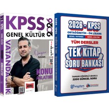2026 Kpss Vatandaşlık Konu Anlatımı (Özgür Özkınık) - Ortaöğretim Ön Lisans Tek Kitap Soru