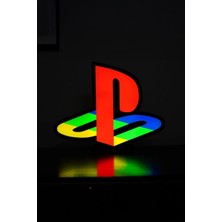 Playstation Ps1 Tasarımlı Gece Lambası Dekoratif Aydınlatma