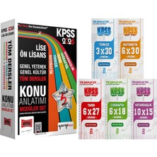 2026 Kpss Lise Ön Lisans Tüm Dersler Konu Anlatımı Modüler Set (5 Kitap) + 5 Ders 31 Deneme