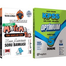 Tüm Adaylar Için Taktiklerle Temel Matematik Konu Anlatımlı Soru Bankası (Ilyas Güneş) + Lisans Optimum 5 Deneme