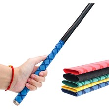 20MM Olta Kamışı Koruyucu Kaydırmaz Makaron Shrink 100CM - Kırmızı