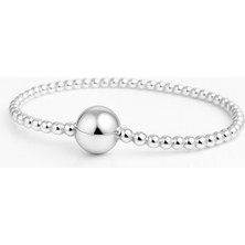 Moments Yuvarlak Klipsli Boncuklu Bileklik