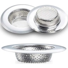 Çelik Lavabo Süzgeci (11,5 Cm) Çelik 1 Parça
