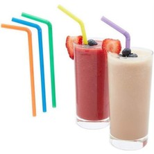 Jelatinli Körüklü Frozen Pipet 100'LÜ Renkli Pipet