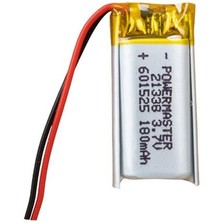 601525 3.7 Volt Mah Lityum Polimer