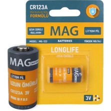 Batteries MG-123 Volt Lityum Fotoğraf Makinesi Pili Blister