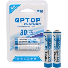 PM-9539 Ni-Mh 1.2V 1600MAH Aaa Edilebilir (2'li Paket)