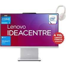 Lenovo Ideacentre Aıo Intel Core I5 13420H 64GB 2TB SSD 23.8" Fhd Windows 11 Home All-In-One Bilgisayar F0HN0053TR - H3 Lite Kulaklık WZ14