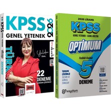 2026 Kpss Türkçe 22 Deneme Yelda Ünal + Lisans Optimum 5 Deneme