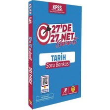 Tasarı Yayınları Kpss Tarih 27 De 27 Net Garanti Soru Bankası