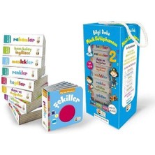 Ingilizce Destekli Bilgi Dolu Minik Kütüphanem - 9 Kitap Mavi Kutu