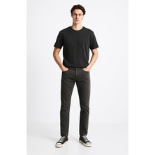 New Smarty Dar Paça Orta Bel Jean Pantolon