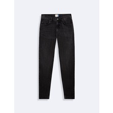 New Smarty Dar Paça Orta Bel Jean Pantolon