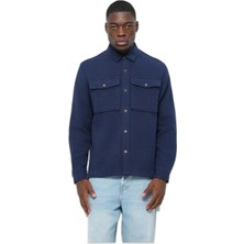 Timberland TB0A44TN Corduroy Collar Utility Over Gömlek Lacivert Erkek Gömlek