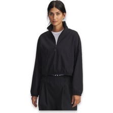 Under Armour 6007026 Ua Unstoppable Wvn Pullover Siyah Kadın Sweatshirt