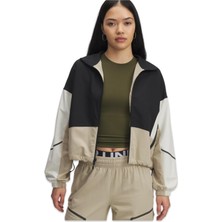 Under Armour Unstoppable Kadın Ceket Siyah Normal Kalıp Dokuma Kumaş Özellikli Günlük Stil