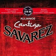 Savarez 510AR Alliance Cantiga Red Standart Tansiyon Klasik Gitar