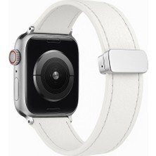 Samsung Galaxy Watch 3 41MM 42MM Gear S2 Kordon Magnetli Pu Deri Kordon 20MM