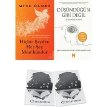 Hiçbir Şeyden Her Şey Mümkündür ve Düşündüğün Gibi Değil + Hediyeli