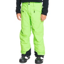 Quiksilver Boundry Youth Erkek Çocuk Yeşil Snowboard Pantolonu