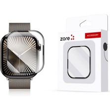 MobaxAksesuar Apple Watch 10/11 Serisi 42mm Full Ekran Nano Saat Koruyucu